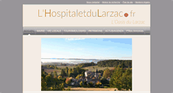 Desktop Screenshot of lhospitaletdularzac.fr