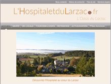 Tablet Screenshot of lhospitaletdularzac.fr